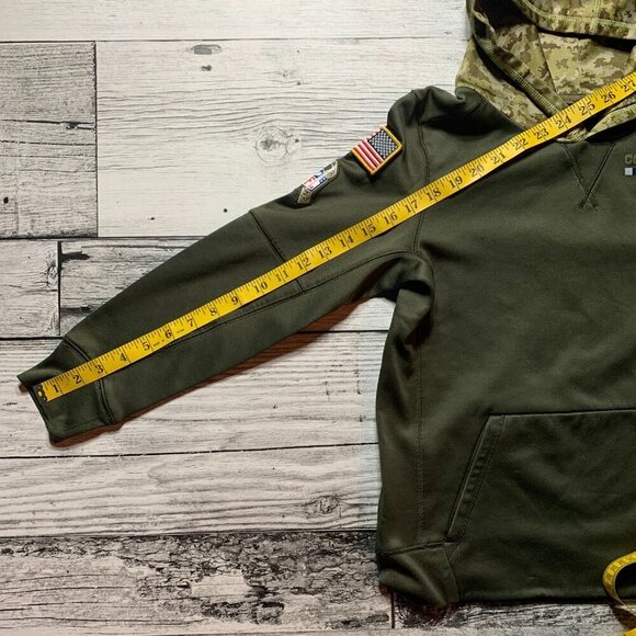 Dallas Cowboys "Salute to Service" Army Green Pullover Hoodie - Picture 10 of 11